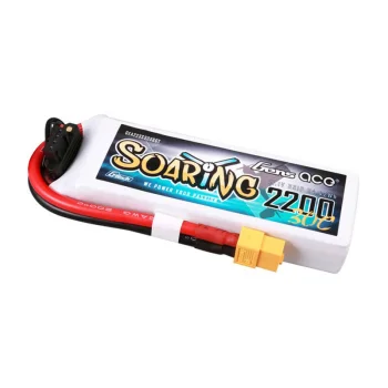 Gens ace G-Tech Soaring 2200mAh 11.1V 30C 3S1P LiPo Battery XT60
