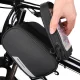 Wozinsky WBB7BK 1.5L Bike Frame Bag with Phone Cover Black