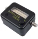 Satellite signal meter with audio indicator and backlight