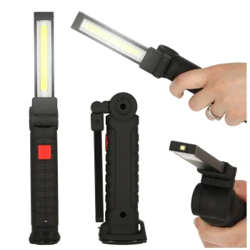 Rechargeable LED COB Work Light with Magnet, 200 lm