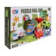 Educational Puzzle Track Car Set for Kids KRUZZEL 24851