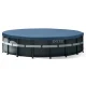 Intex 26330 Above Ground Frame Pool 18ft x 52in, 18-in-1 Set, Gray