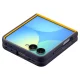 Spigen Nano Pop MagSafe Case for Samsung Galaxy Z Flip 8, Navy Blue and Yellow