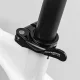 Rockbros 41210092001 Bicycle Seatpost Clamp with Quick Release 31.8 mm, Black