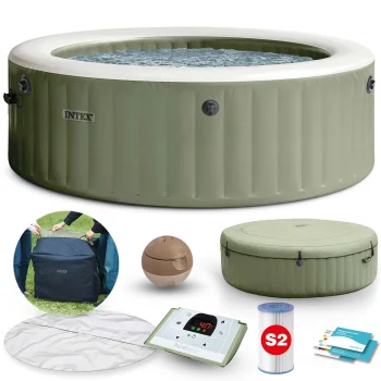 Inflatable Hot Tub 6-Person Hydromassage Intex 28428NP