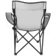 Trizand Folding Fishing Chair with Cover, Grey
