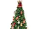 Christmas Tree Bead Garland, 5m, Silver