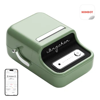 Niimbot B21 Pro Portable Label Printer, Green