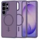 Tech-Protect Magmat MagSafe Case for Samsung Galaxy S26 Ultra - Matte Purple