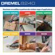 Dremel 8240 12V 2.0 Ah Cordless Multi-Tool, 65 Accessories