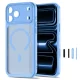 Tech-Protect MagPeak MagSafe CC Case for iPhone 18 Pro Max / 17 Pro Max, Matte Light Blue