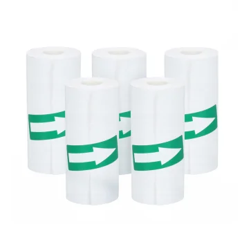 Thermal Printer Paper Rolls for Wozinsky WDT / HURC10, 57 mm x 5 m, 5 pcs, White