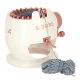Kids 22-Needle Knitting Machine with Yarn KX3525