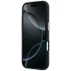 Mercedes Leather Semi Wrap Wood Effect MagSafe Case for iPhone 17 Pro / 18 Pro - Black