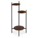 3 Tier Plant Stand Industrial Metal Flower Pot Holder Shelf for Indoor Plants ModernHome