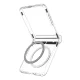 Spigen Ultra Hybrid Pro MagSafe Case for Samsung Galaxy Z Flip 8 - Clear/White
