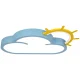 Dimmable LED Cloud Ceiling Light for Kids Room with Remote, Blue