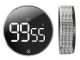 Digital Kitchen Timer with Magnet, Black