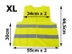 Yellow Reflective Safety Vest, XXXL