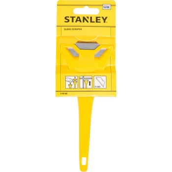 Stanley 0-28-590 Window and Glass Scraper, 60 mm, Yellow