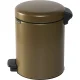 Brabantia NewIcon Pedal Bin 5 L, Warm Brass