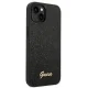 Guess iPhone 14 Plus / 15 Plus Case Glitter Script, Black