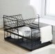 Divstāvu trauku žāvētājs Ruhhy, Melns | Two-tier Dish Dryer