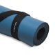 Balance Non-Slip Rubber Gymnastic Fitness Yoga Mat 185x68x0.4cm, Blue