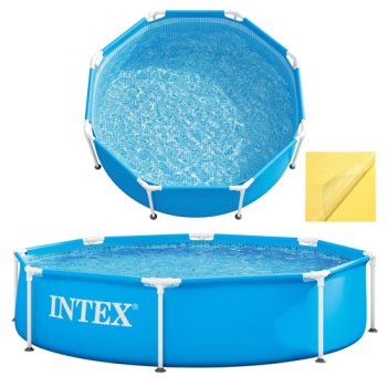 INTEX Metal Frame Above Ground Pool 244x51 cm 28205