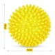 4FIZJO SPIKE+ Spiky Massage Ball 10 cm, Yellow