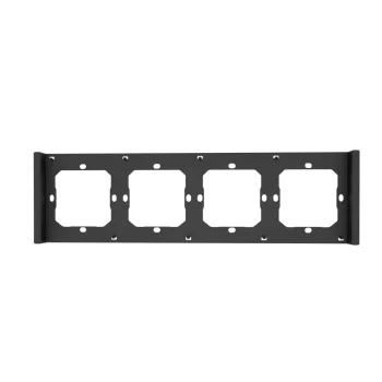 Sonoff Switch Frame 4-Gang  M5-80 Smart Wall Switch Black
