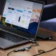 Orico YSB4-U2 USB-C Hub 5-in-1 with PD 65W, Gray
