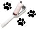 Silicone 3-in-1 Brush for Dog and Cat Grooming and Washing, Pink