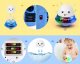 Floating Whale Bath Toy Fountain with Lights and Music