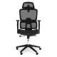 ModernHome Ergonomic Office Chair High Back Swivel Desk Chair with Lumbar Support, black