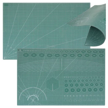 Bigstren A1 Double-Sided Self-Healing Cutting Mat 90x60 cm, Green