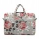 Canvaslife Laptop Briefcase 15-16\'\', Floral Navy Blue/Pink