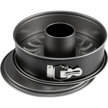 Kaiser Inspiration Springform Pan with 2 Bases, 26 cm, Black