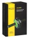 4Fizjo AB Wheel Abdominal Exercise Roller, Black/Green