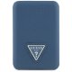 Guess Grained Triangle Powerbank with MagSafe 5000mAh 15W USB-C - blue
