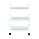 Giovanni 1014 Cosmetic Table, White