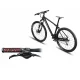 Rockbros 2017-14ARD Bicycle Grips, Black/Red