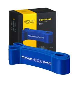4Fizjo Power Band Resistance Band 36-45 kg, Blue