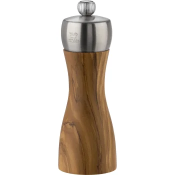 Peugeot Fidji Pepper Mill 15 cm Olive Wood and Stainless Steel