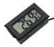 Digital LCD Panel Thermometer with Probe, -50°C to 110°C