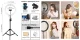 LED Ring Light 30 cm with Tripod Mount up to 1.1m and Phone Holder