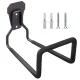 Maclean MC-441 Wall Mount for Tires, Tools, Bicycles, 35kg, Black
