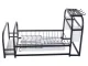 Dish Drainer with Tray, Black