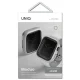 Apple Watch Series 4 / 5 / 6 / 7 / 8 / SE 44 / 45 mm Uniq Etui Moduo Cover Case, Chalk-Grey