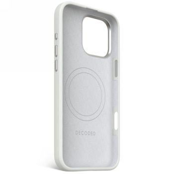 Decoded AntiMicrobial Silicone Backcover with MagSafe  iPhone 16 Pro Max - Gray